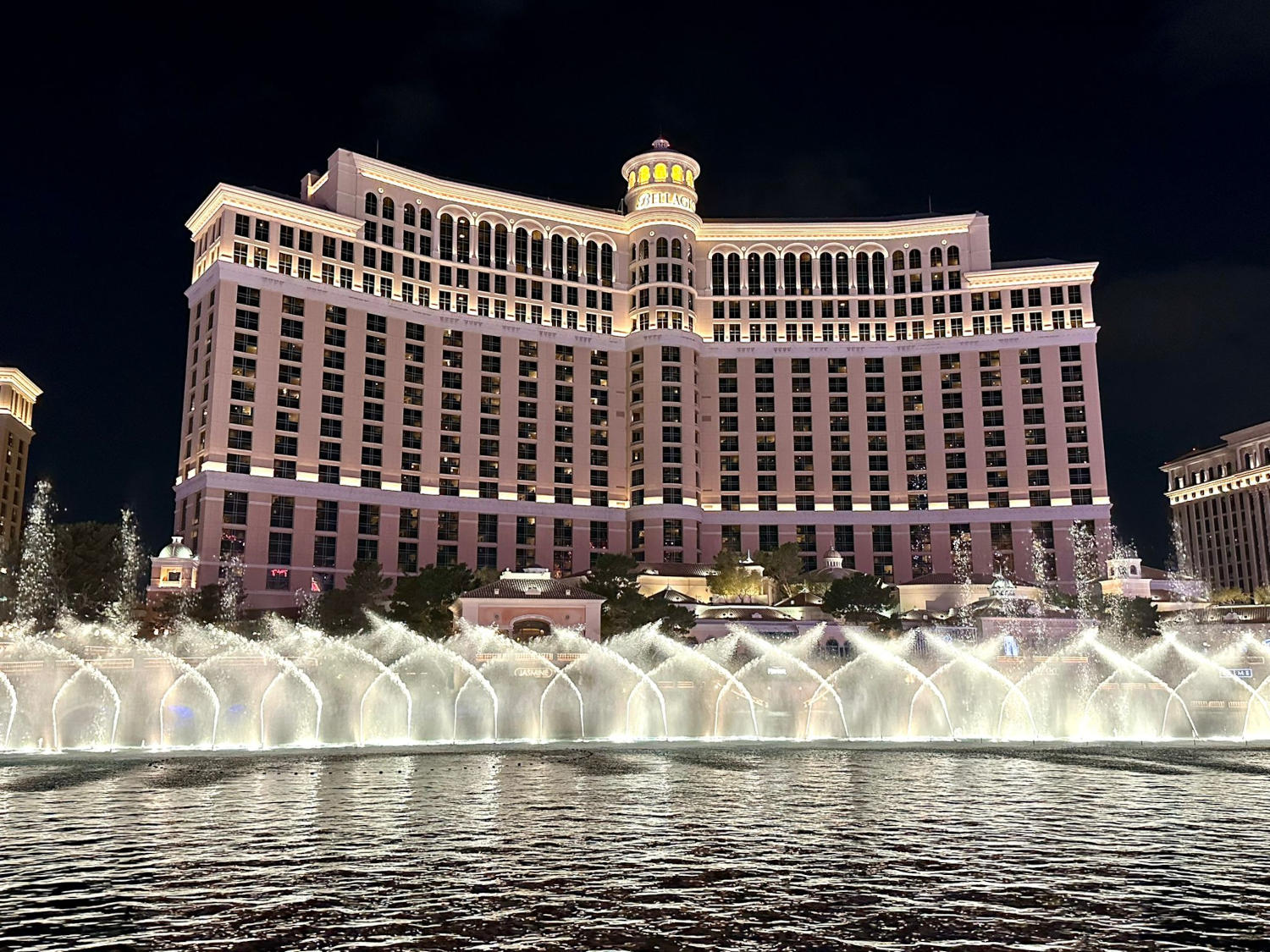 las vegas bellagio fountain