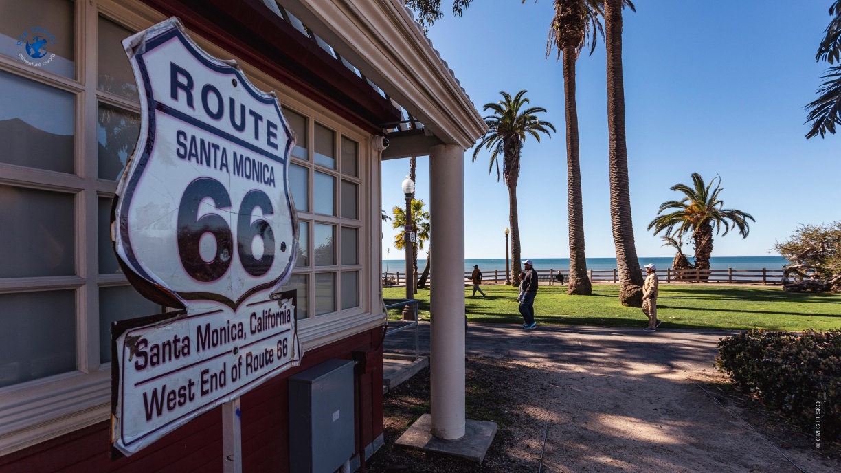 Kalifornia california santa monica route 66