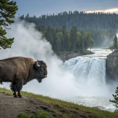 GÓRY SKALISTE - YELLOWSTONE – MONTANA – PARK NARODOWY GLACIER - 8 DNI