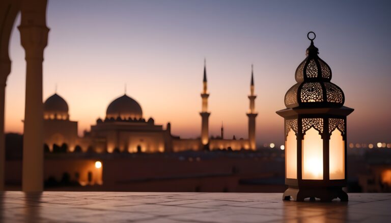 Kair po zmroku ramadan