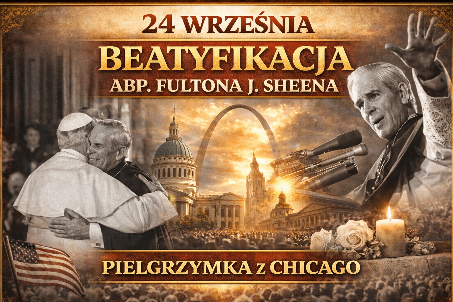 pielgrzymka beatyfikacja Fulton J shean