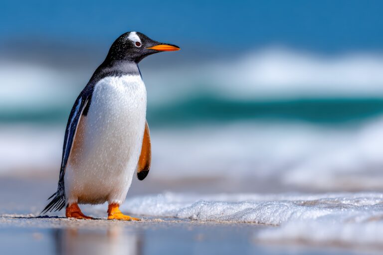 Nocny desant, pingwiny, Philip island