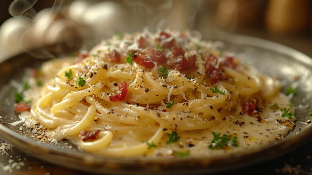 włoska kuchnia al dente makaron pasta carbonara